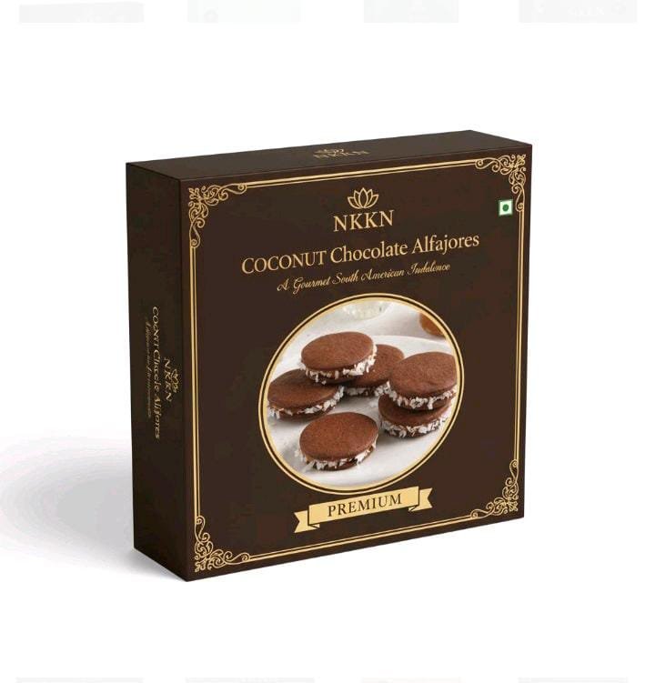 NKKN Coconut Chocolate Alfajores